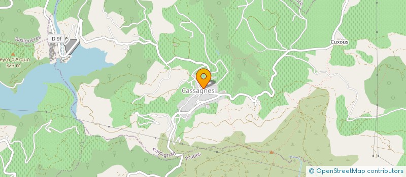 localisation de l'entreprise MADAME CECILE COSTA  CASSAGNES