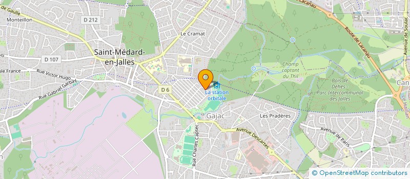 localisation de l'entreprise MADAME CECILE COSTES à SAINT-MEDARD-EN-JALLES