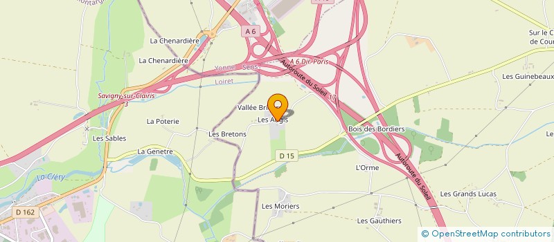 localisation de l'entreprise MADAME CECILE COTTAR  PIFFONDS