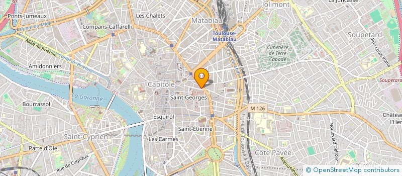 localisation de l'entreprise MADAME CECILE COTTIN  TOULOUSE