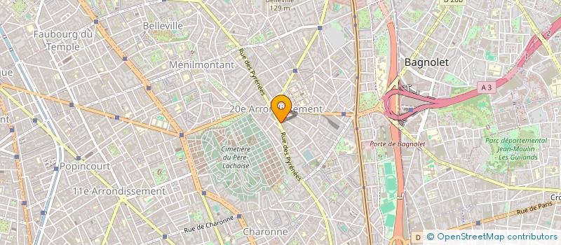 localisation de l'entreprise MADAME CECILE COULIBEUF  PARIS