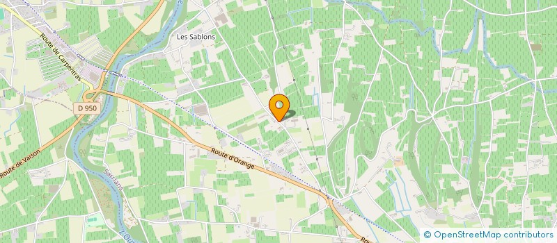 localisation de l'entreprise MADAME CECILE COULLET à SARRIANS