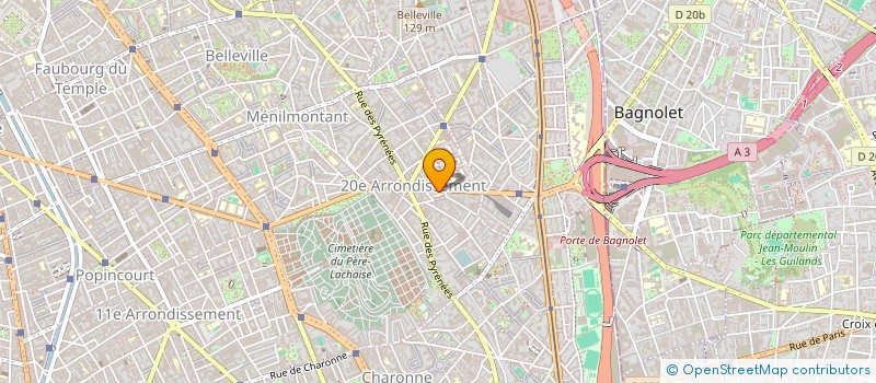 localisation de l'entreprise MADAME CECILE COURTELLEMONT  PARIS