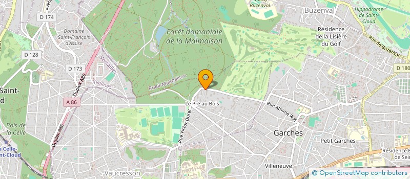 localisation de l'entreprise MADAME CECILE COURTOIS  VAUCRESSON