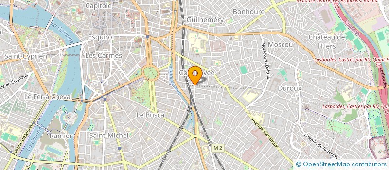 localisation de l'entreprise MADAME CECILE CRAMPES à TOULOUSE