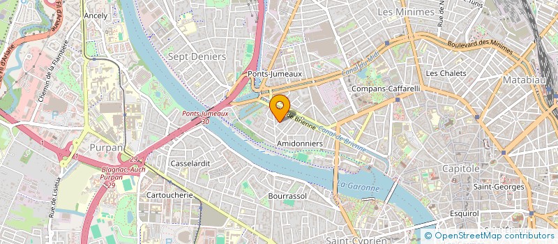 localisation de l'entreprise MADAME CECILE CRAVERO à TOULOUSE