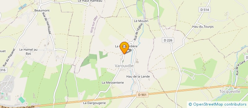 localisation de l'entreprise MADAME CECILE CREULLY  GONNEVILLE-LE THEIL