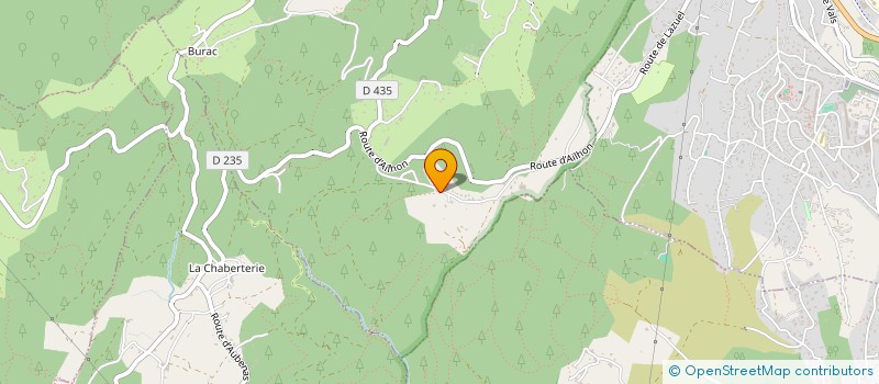 localisation de l'entreprise MADAME CECILE CROZE  MERCUER