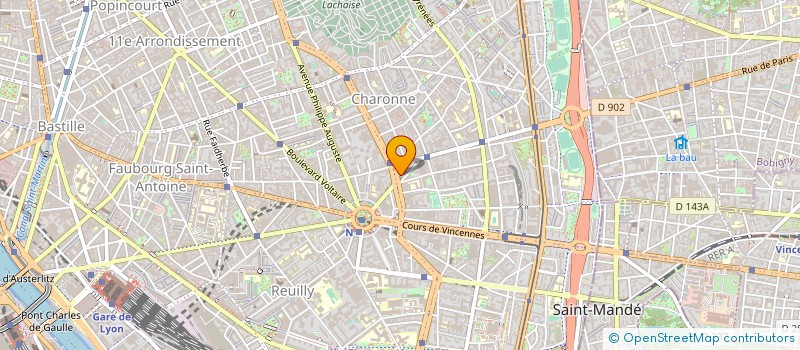 localisation de l'entreprise MADAME CECILE D ALGER  PARIS