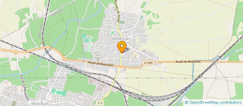 localisation de l'entreprise MADAME CECILE DA CRUZ  REDESSAN