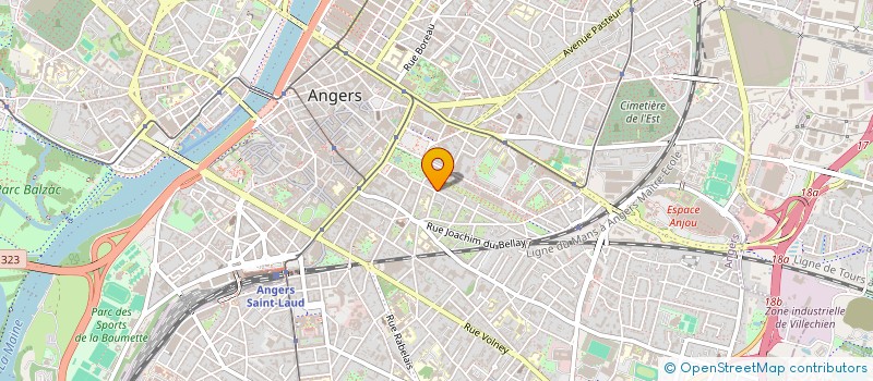 localisation de l'entreprise MADAME CECILE DABOUIS à ANGERS