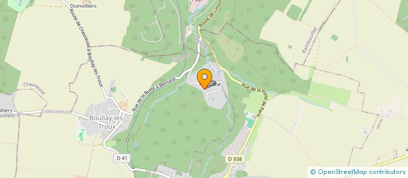 localisation de l'entreprise MADAME CECILE DACHARY  BOULLAY-LES-TROUX