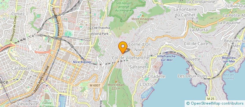 localisation de l'entreprise MADAME CECILE DAHOT à VILLEFRANCHE-SUR-MER