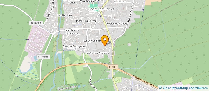 localisation de l'entreprise MADAME CECILE DAILLEN  AUDENGE