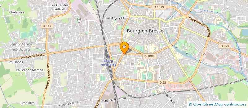 localisation de l'entreprise MADAME CECILE DANANCIER à BOURG-EN-BRESSE