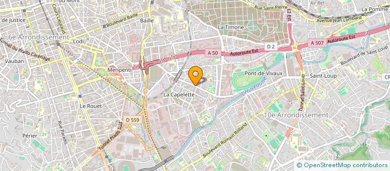 localisation de l'entreprise MADAME CECILE DAO à MARSEILLE