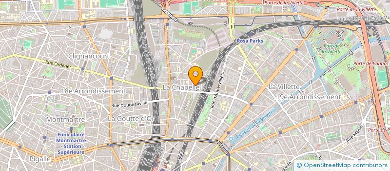 localisation de l'entreprise MADAME CECILE DARRAS  PARIS