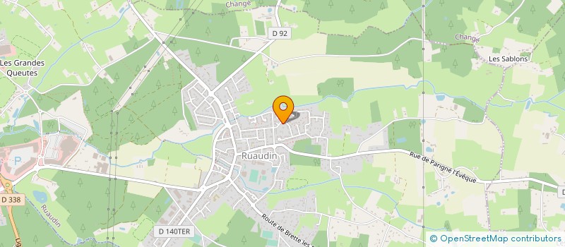 localisation de l'entreprise MADAME CECILE DARRICAU  RUAUDIN