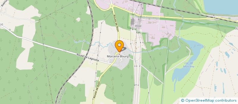 localisation de l'entreprise MADAME CECILE DASSE à MORCENX-LA-NOUVELLE