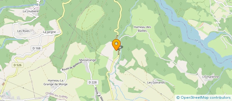 localisation de l'entreprise MADAME CECILE DATRY  CHATEL-EN-TRIEVES