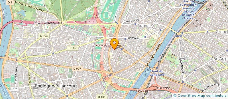 localisation de l'entreprise MADAME CECILE DAVID  PARIS