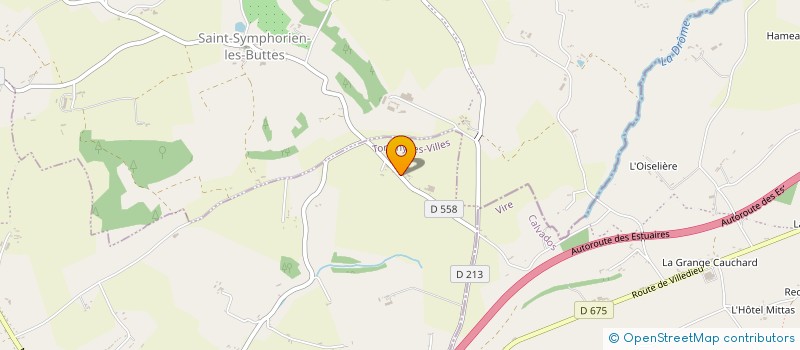 localisation de l'entreprise MADAME CECILE DAVID à TORIGNY-LES-VILLES