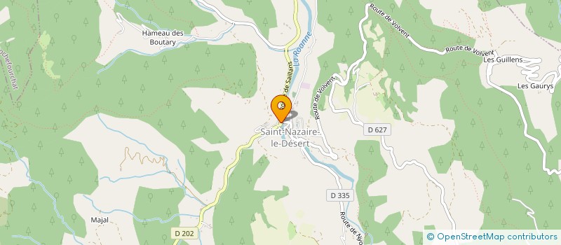 localisation de l'entreprise MADAME CECILE DE CHIVRE  AUBENASSON