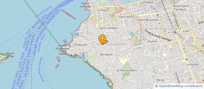 localisation de l'entreprise MADAME CECILE DE COMARMOND à MARSEILLE