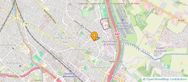 localisation de l'entreprise MADAME CECILE DE FOULHIAC DE PADIRAC à TOULOUSE