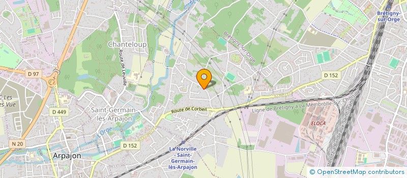 localisation de l'entreprise MADAME CECILE DE GAULLE à SAINT-GERMAIN-LES-ARPAJON