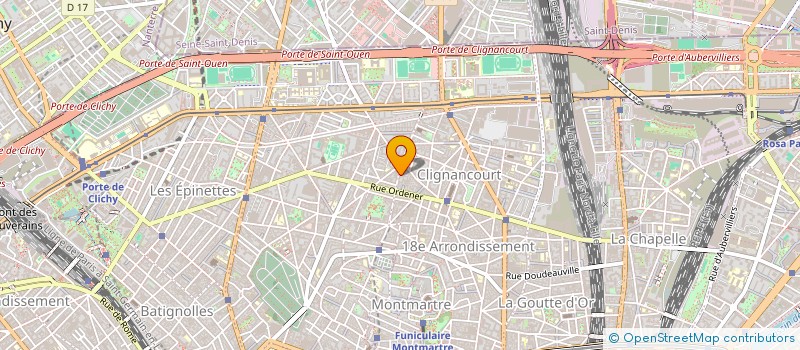 localisation de l'entreprise MADAME CECILE DE ROSSI  PARIS