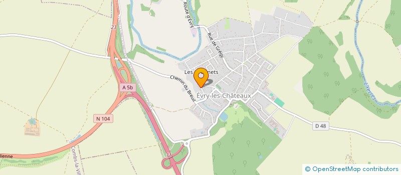 localisation de l'entreprise MADAME CECILE DE SOUSA  ROZAY-EN-BRIE