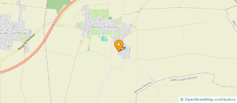 localisation de l'entreprise MADAME CECILE DEGRAEVE  BOISSY-FRESNOY