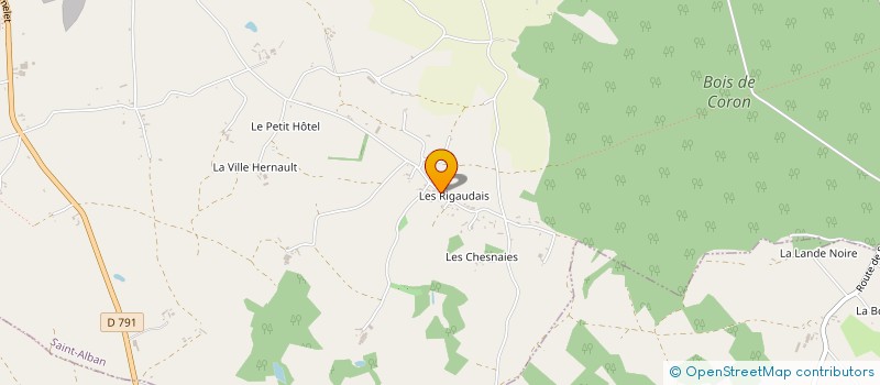 localisation de l'entreprise MADAME CECILE DEHUIRE à SAINT-ALBAN