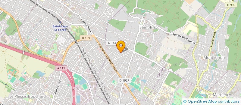 localisation de l'entreprise MADAME CECILE DELALANDE à SAINT-PRIX