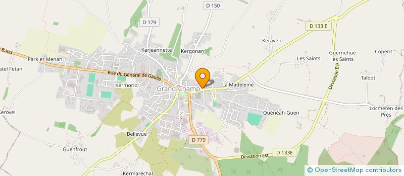 localisation de l'entreprise MADAME CECILE DELAVERGNE  GRAND-CHAMP