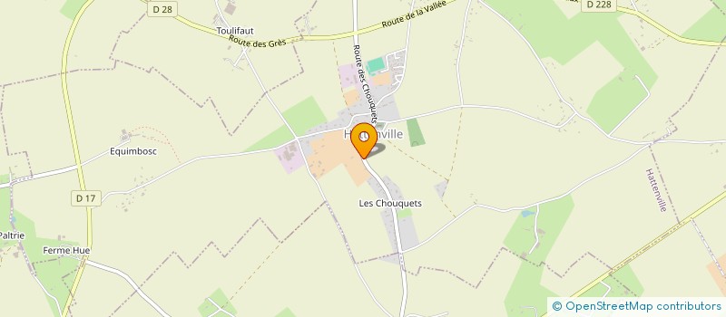 localisation de l'entreprise MADAME CECILE DELAVIGNE  HATTENVILLE