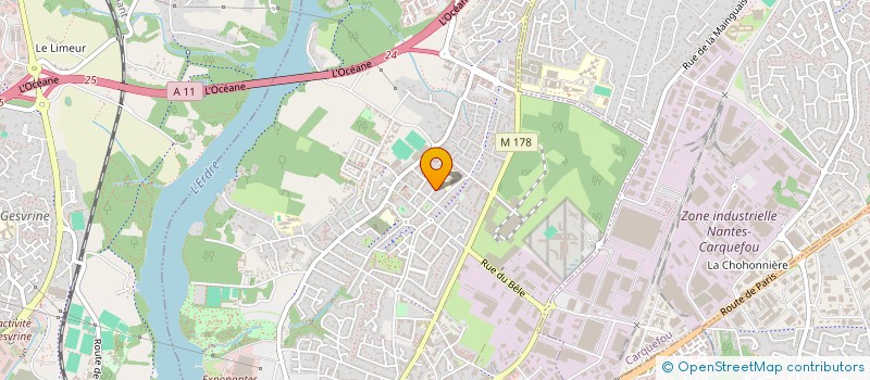 localisation de l'entreprise MADAME CECILE DELBOUSQUET à NANTES