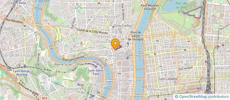 localisation de l'entreprise MADAME CECILE DELECROIX à LYON