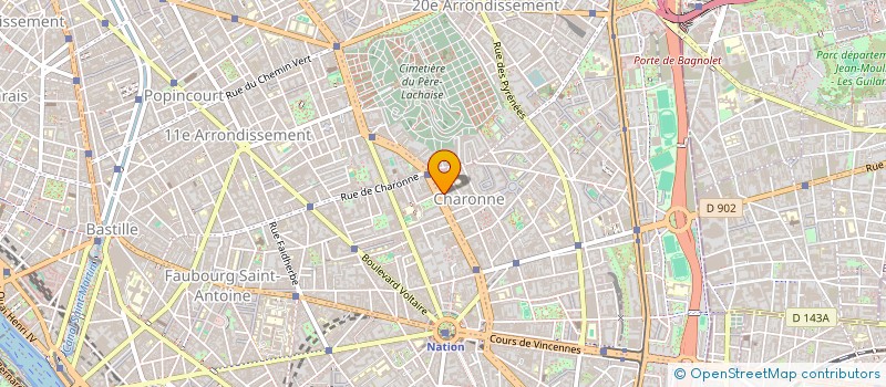 localisation de l'entreprise MADAME CECILE DELEPIERE  PARIS