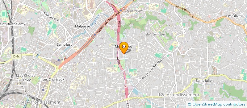 localisation de l'entreprise MADAME CECILE DELGERY à MARSEILLE