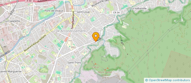 localisation de l'entreprise MADAME CECILE DELORME à MARSEILLE
