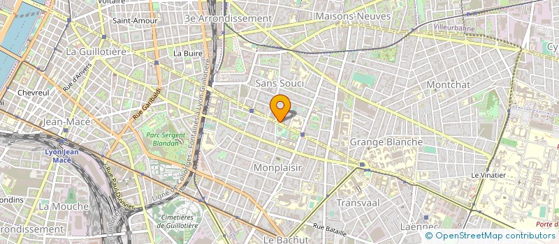 localisation de l'entreprise MADAME CECILE DELTREIL  LYON