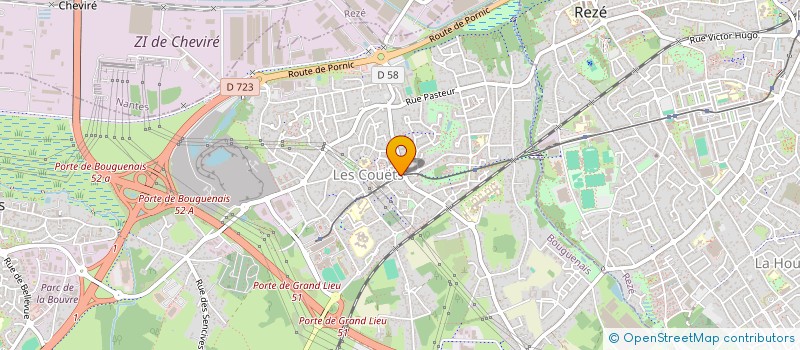 localisation de l'entreprise MADAME CECILE DEPAYRAS  BOUGUENAIS