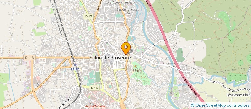 localisation de l'entreprise MADAME CECILE DESBROSSE  SALON-DE-PROVENCE