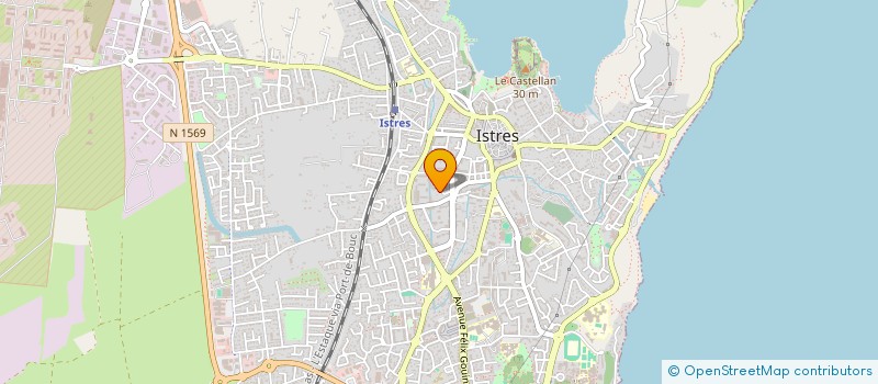 localisation de l'entreprise MADAME CECILE DESCHAMPS à ISTRES