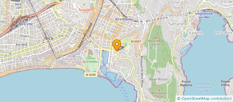 localisation de l'entreprise MADAME CECILE DEVAURS  NICE