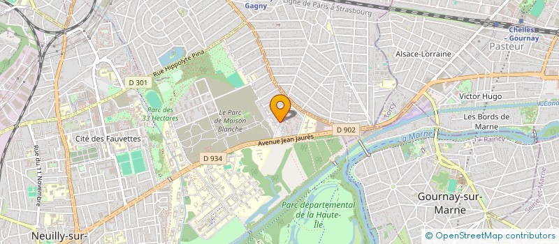 localisation de l'entreprise MADAME CECILE DEVAUX BOUCHARDON à NEUILLY-SUR-MARNE