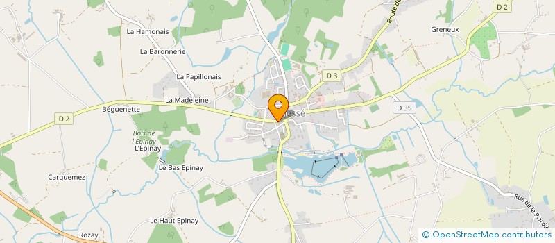 localisation de l'entreprise MADAME CECILE DEVEL à PLESSE
