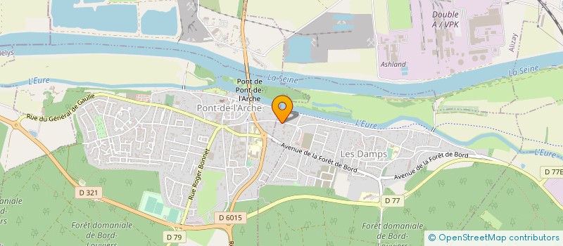localisation de l'entreprise MADAME CECILE DEVILLERS à LES DAMPS